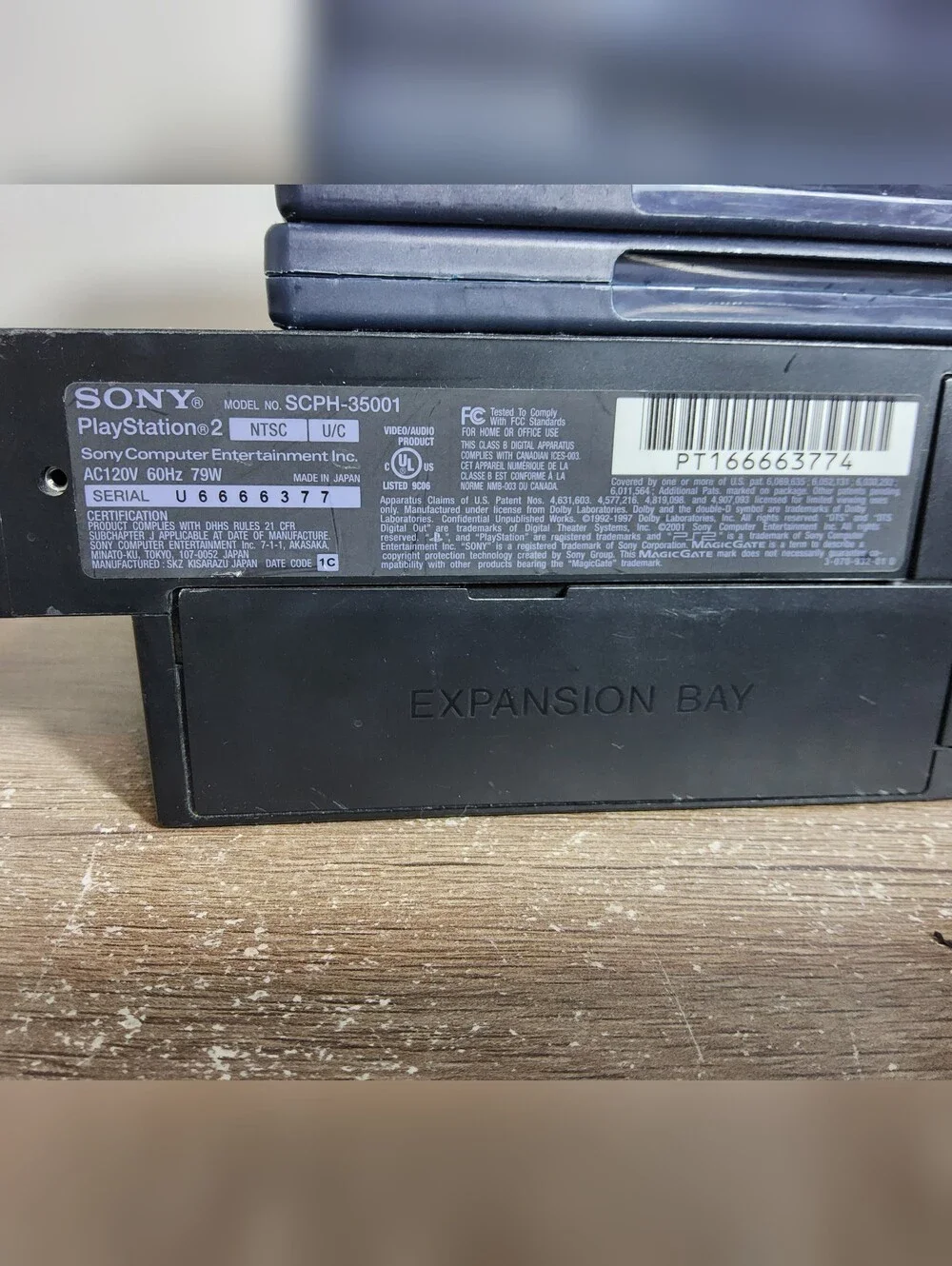 Sony PlayStation 2 PS2 Fat Console Bundle SCPH-35001
